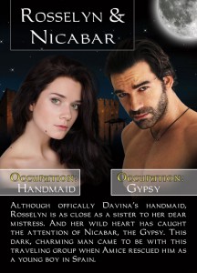 Bonded By Blood Characters - Rosselyn & Nicabar
